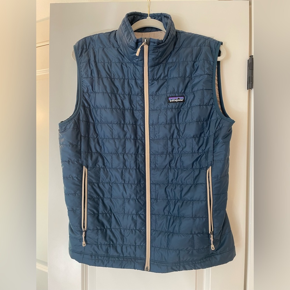Patagonia / Nanopuff Vest / Tidal Blue / Size Medium - Brand New